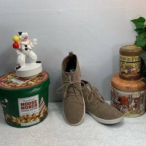 “CIRCUS” Suede Ankle Sneakers by Sam Edelman